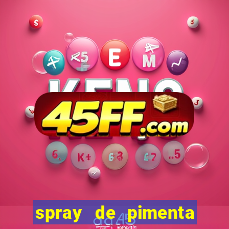 spray de pimenta profissional policial - espargidor 750ml